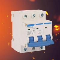 DZ47-63 40A 400V 3P Miniature Circuit Breaker mini switch Circuit Breaker with Over Current Leakage Protection Electrical Circuitry Parts