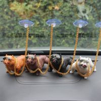 【jw】❧✘◕  Dog Car Dashboard Ornamento Doll Decoração Interior Acessórios Presente de Natal