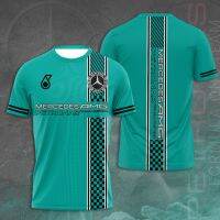 AMG Petronas car logo f 3D men women casual fashion short sleeves oversized T-shirt XS - 6xl