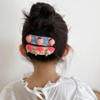 Girls Cute Bangs Magic Paste Kids Cartoon Fruit Hair Sticker Clips Hair Bang Stick Children Hair Accessories