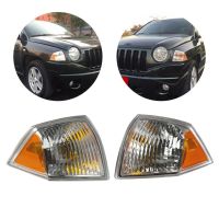 Car Front Side Corner Light Turn Signal Indicator Light Lamp Shell for Jeep Compass 2007-2010