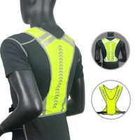 Cycling Reflective Vest High Visibility Safe Jacket for Night Riding Running Jogging Cycling Motorcycle Outdoor Sports Waistcoat