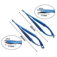 Titanium Alloy Iris Scissors Sharp Tip Scissors Ophthalmic Eye Instrument