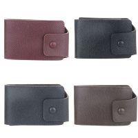 PU Leather Business ID Credit Card Holder Pocket Case Bank Cards Purse Wallet Organizer Protect Cards for Men Women