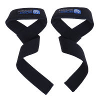 [Nicoles] 2X padded weight Lifting STRAPS Training ถุงมือออกกำลังกาย Hand Bar WRIST wraps Support