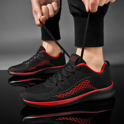 คุณภาพสูงรองเท้ากีฬาวิ่งแฟชั่นของผู้ชายกลางแจ้งของผู้ชายขนาด39-46รองเท้าผ้าใบทำงานระบายอากาศลำลอง