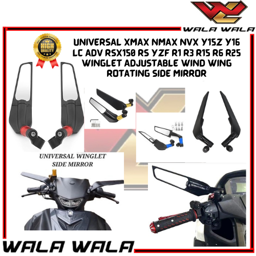 UNIVERSAL XMAX NMAX NVX Y15Z Y16 LC ADV RSX150 RS YZF R1 R3 R15 R6 R25