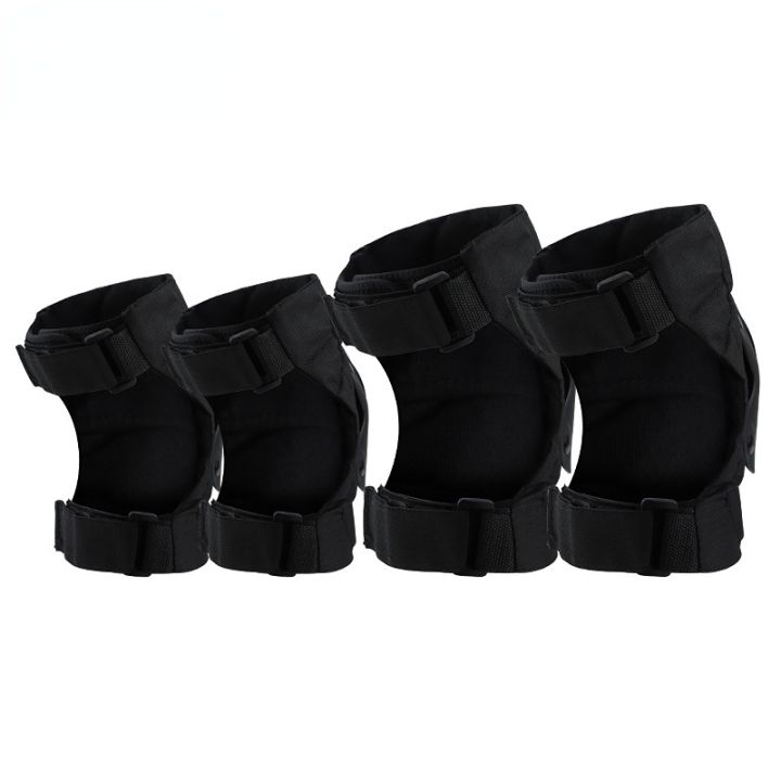 electric-motorcycle-outdoor-sports-knee-pad-elbow-four-piece-set-anti-fall-protection-windproof-off-road-light-protective-suit