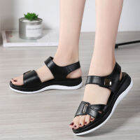 Hanasa Fashion Sandals for Beach Shoes Leather Flats