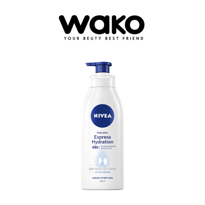 Nivea Body Lotion Express Hydration (400ml) Expiry [1Oct2023] Lazada