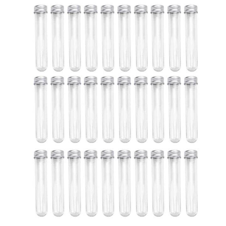 30 PCS Test Tubes 45Ml Plastic Test Tubes Single Test Tubes with Lids ...