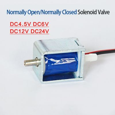hot【DT】 Electric Solenoid DC4.5V6V12V24V N/C N/O Closed/Normally  Air Small Venting
