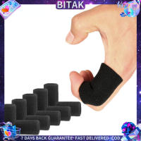 Bitak 10 ชิ้น/ล็อตแขนยืดหยุ่นบาสเกตบอลกีฬาความปลอดภัย Thumb Brace Protector สำหรับวอลเลย์บอลแบดมินตัน GYM Health Care