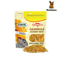 Exotic Nutrition CALENDULA FLOWER TREAT (28g.)ดอกดาวเรืองแห้ง อาหารเสริมดีต่อสุขภาพของสัตว์กินพืช EXP:02/2025