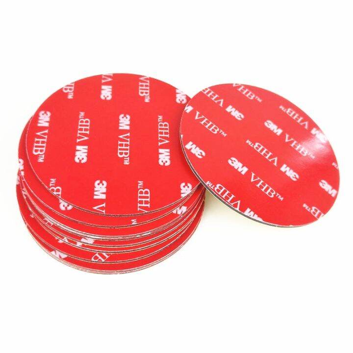 various-sizes-10pcs-lot-grey-round-3m-vhb-5608-acrylic-foam-double-sided-adhesive-tape-two-sides-sticky-thickness-0-8mm-adhesives-tape