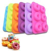 Silicone Donut Mold Baking Pan Non-Stick Baking Pastry Chocolate Cake Dessert DIY Decoration Tools Bagels Muffins Donuts Maker