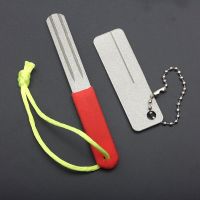 Rompin 1pcs Diamond Stone Fishing Flies Hook Hone Fly Fishing Hook Sharpening Tool treble Hooks Sharpener Hone Accessory Tool Accessories