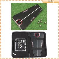 ♀ [ราคาจำกัดเวลา] Golf Putting Training Aid Putter Swing Trainer Putting Tutor Accessories