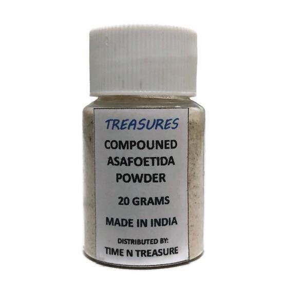 Treasures Compounded Asafoetida Powder Hing 100 Pure From India