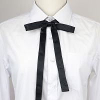 【Fashion house]ผู้หญิงขนาดเล็ก Bowtie แฟชั่นสวยริบบิ้นสีทึบผีเสื้อกุทัณฑ์โบว์ผูกผ้าผูกคอ