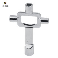 4 In 1 Multifunction Cross Switch Key Wrench Alloy Universal Square Round Hole for Elevator Electric Control Cabinet