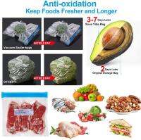 【DT】 hot  20pcs 17Pcs /set Vacuum Seal Bag Reusable Zippered Hand-pump Food Saver Container Pouch High Temperature Resistance Keep Bags
