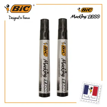 BIC Black Permanent Marker Pen 2300 (THICK)