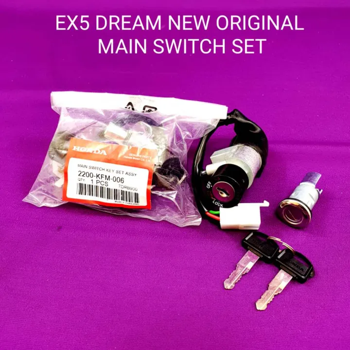 EX5 DREAM 2 EX5 DREAM2 HONDA MAIN SWITCH KEY SET ORIGINAL THAILAND