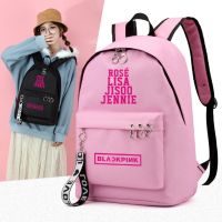 1 Pcs 2019 New Korean Kpop Blackpink Backpack School Bag Backpacks Casual Travel Sport Canvas Beg Bags Large Capacity