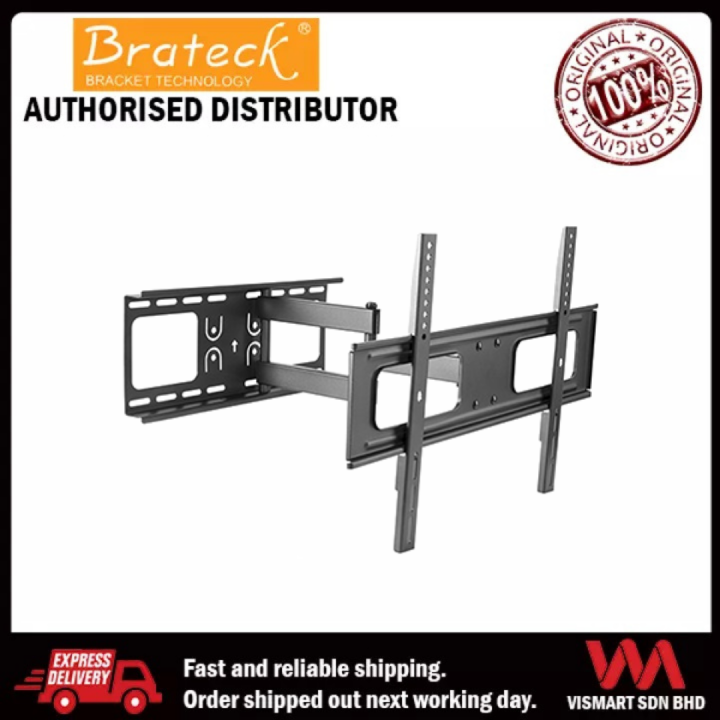 BRATECK SLIM ARTICULATING FULLMOTION TV WALL MOUNT (AUSTRALIA STUD