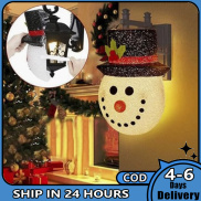 Christmas Snowman Lampshade Christmas Decorative Light Cover Indoor