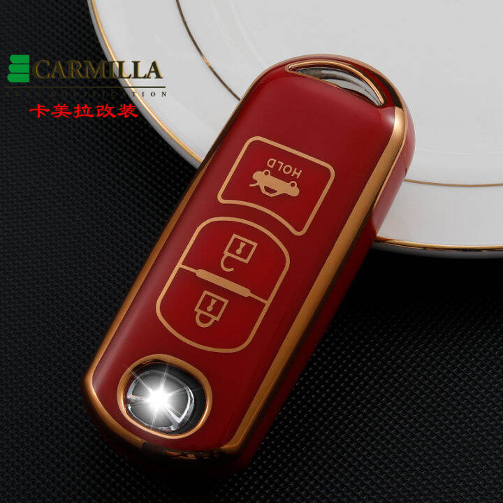 กุญแจรถ-key-case-สำหรับมาสด้า2-3-6-axela-atenza-cx-5-cx5-cx-3-cx-7-cx8-cx-9-2016-2017-2018-3ปุ่มกระเป๋าอัตโนมัติ