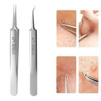 【cw】 Blackhead Remover Comedone Extractor Facial Cleansing Acne Needle Precise Cell Clip