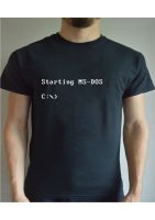 T Shirt Cetak Lucu Ms Dos Pc Keren Retro Geek Hadiah Ulang Tahun Terbaru 2019 T Shirt Pria T Shirt Lucu T-Shirt Pria Kustom S-4XL-5XL-6XL
