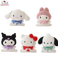 Kawaii Sanrio หมอนนุ่มตุ๊กตาหนานุ่มการ์ตูน Kuromi ตุ๊กตายัดไส้ Cinnamoroll My Melody Do The Splits Series