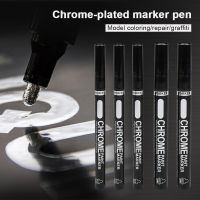 【CC】■∏♂  Electroplating Mirror Paint Metallic Craftwork Reflective Pens 0.7mm/1mm/3mm Nib