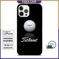 Titleists Phone Case for iPhone 14 Pro Max / iPhone 13 Pro Max / iPhone 12 Pro Max / XS Max / Samsung Galaxy Note 10 Plus / S22 Ultra / S21 Plus Anti-fall Protective Case Cover