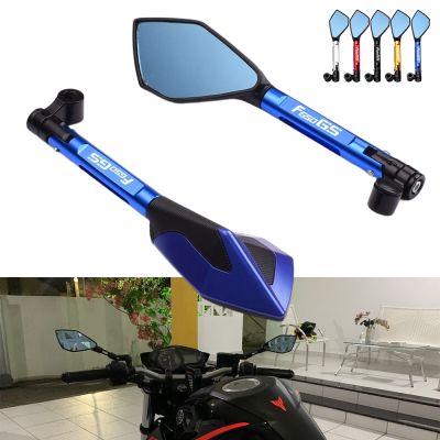 Motorcycle Handlebar Rear View Mirrors Blue Anti-glare Mirror For BMW F650GS F 650GS F650 GS 2000-2012 2004 2010 2005 2003 2001