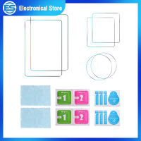 ฝาครอบกระจกนิรภัยฟิล์มป้องกันกระจกกันรอยกล้อง2ชุดกันรอยขีดข่วนกันรอยนิ้วมือใช้ได้กับ DJI Action 4