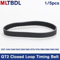 3D Printers Parts GT2 Closed Loop Timing Belt Rubber 2GT 6mm340 348 350 358 360 370 376 380 386 390 392mm Synchronous Belts Part Fishing Reels