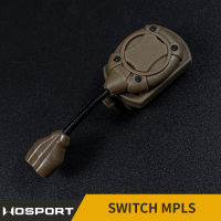 WoSporT SWITCH MPLS ไฟหมวกกันน็อคยุทธวิธี อเนกประสงค์สามารถปรับเปลี่ยนได้กว้าง ประหยัดพลังงานและประหยัดพลังงาน