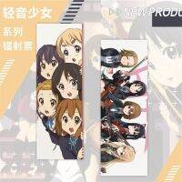 K-on Anime Bookmark Hirasawa Yui Akiyama Mio Book Clip Pagination Mark Child Stationery School Supplies Ticket Collection Gift