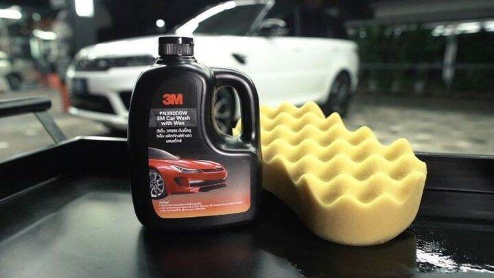 3m-แชมพูล้างรถ-น้ำยาล้างรถสูตรผสมแวกซ์-2in-1-ทั้งล้างและเคลือบเงาในขั้นตอนเดียว-1000ml-ของแท้100