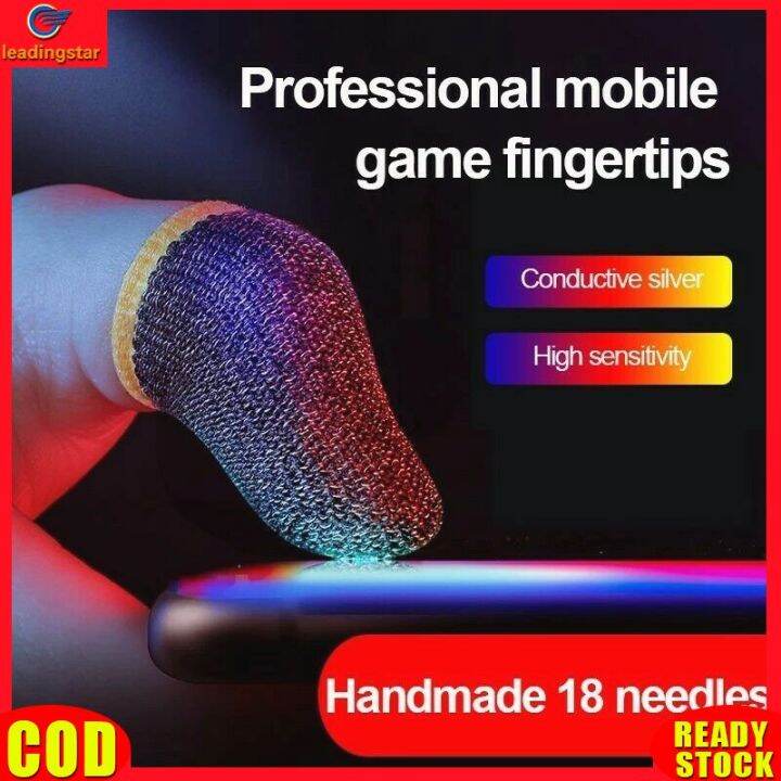 leadingstar-rc-authentic-1-pair-super-thin-gaming-finger-sleeve-breathable-fingertips-for-pubg-mobile-games-touch-screen