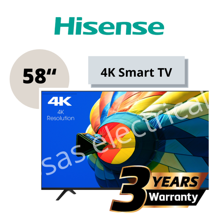 Ready Stock Hisense 4k Smart Tv 58a7100f Lazada 5382