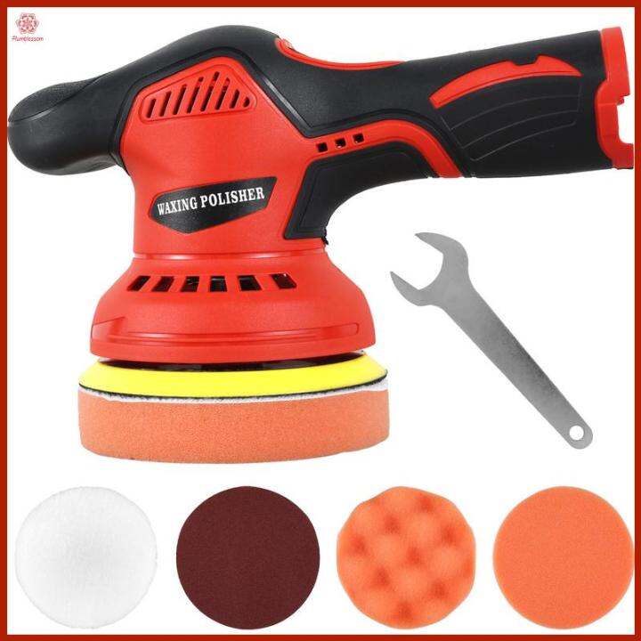 Portable Car Buffer Car Polisher Set Cordless Rechargeable Portable Car