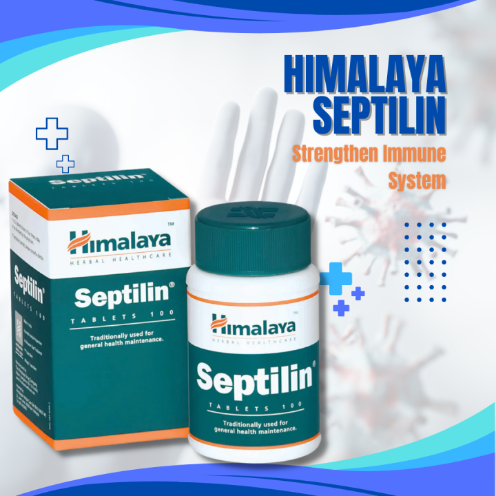 Himalaya Septilin Tablets 100 Tablets Respiratory Tract Allergies
