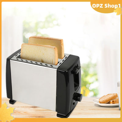 【OPZ💫】เครื่องปิ้งขนมปังอัตโนมัติแบบเต็มพร้อมร่องคู่สำหรับทำขนมปังอาหารเช้าในบ้าน