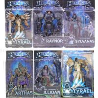 NECA Figure Heroes of The Storm Arthas Raynor Sylvanas Tyrael NOVA Illidan Action Figure Model Toys Collection Gift For Kids