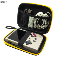 BAIKE กระเป๋าสีดำสำหรับ RG35XX สำหรับ RG353V Retro Handheld Game Player กรณี Black of Video Game Console Mini Bag แบบพกพา